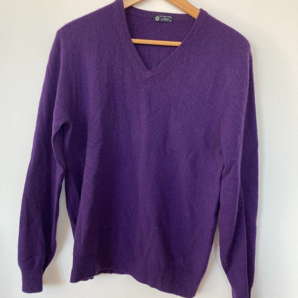 J Crew Cashmere V-Neck Sweater